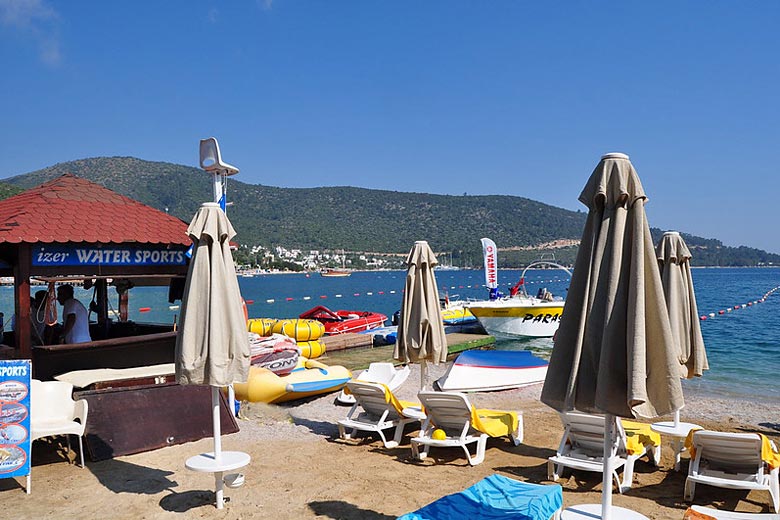Beach club, Bodrum Peninsula, Turkey