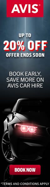 Avis sale: 20% off car hire in Europe, Australia & New Zealand