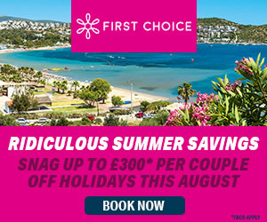 First Choice: Save up to £300 per couple on holidays in August 2022