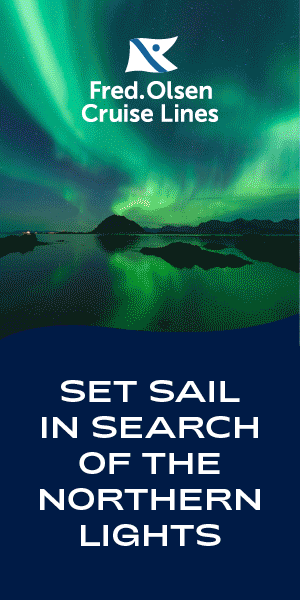 Visit the Northern Lights with Fred Olsen Cruises
