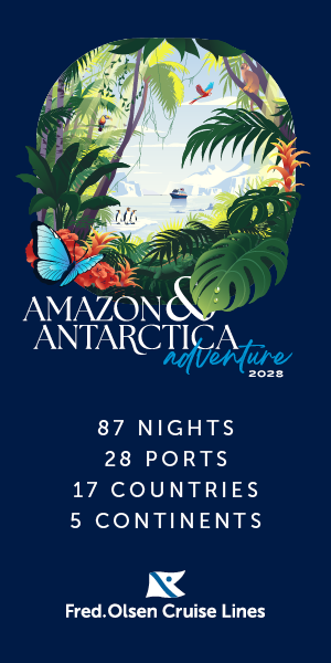 Fred Olsen: Grand Voyage - Amazon & Antarctica Adventure 2028