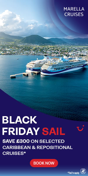 Marella Cruises Black Friday sale: up to £300 off sailings in 2025/2026