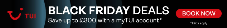 TUI Black Friday sale: up to £300 off holidays in 2026/2027 with myTUI