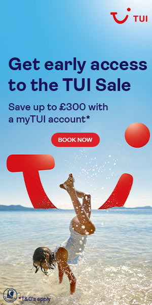 Get early access to the TUI sale now with a MyTUI account