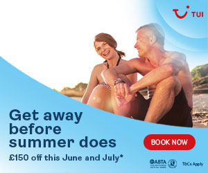TUI: £150 off selected holidays in June & July 2022