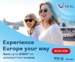 TUI River Cruises: Save up to £300 on selected river cruises