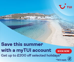 TUI: Save up to £200 on summer 2025 holidays