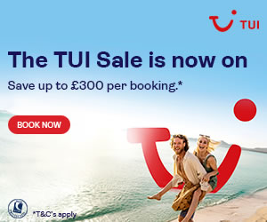 TUI sale: up to £300 off holidays in 2025/2026