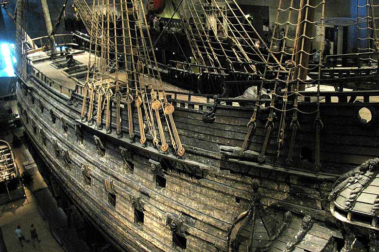 The restored 64-gun warship Vasa, Stockholm © Frank Jania - Flickr Creative Commons