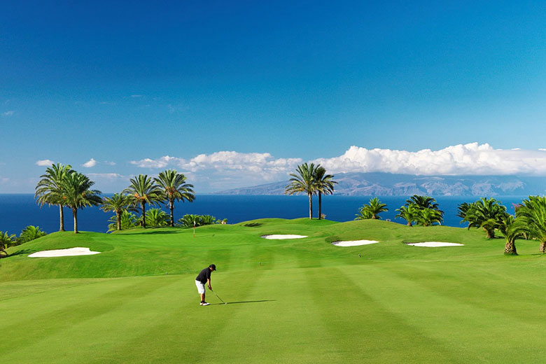One of the seven golf courses in Tenerife - photo courtesy of Abama Golf & Spa Resort