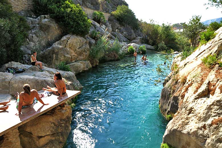 Algar Waterfalls - a scenic spot for a cooling dip © imageBROKER - Alamy Stock Photo