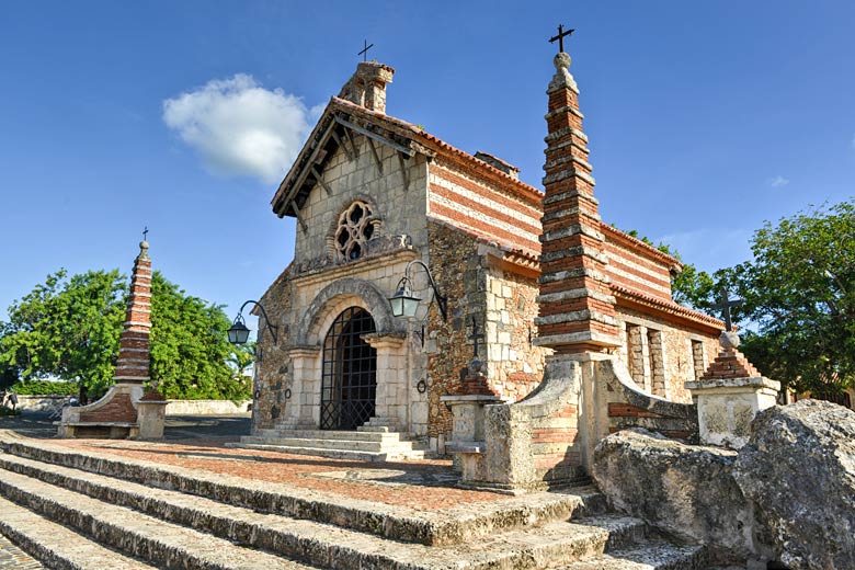 The heritage village of Altos de Chav&oacute;n, La Romana