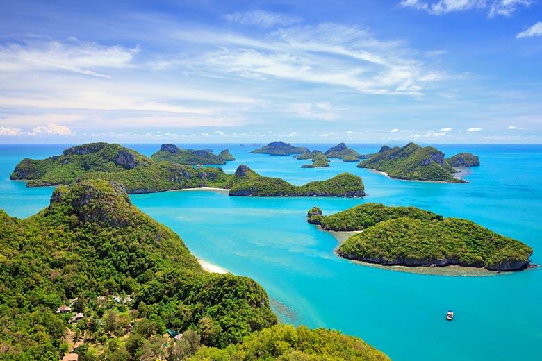 The archipelago of Ang Thong