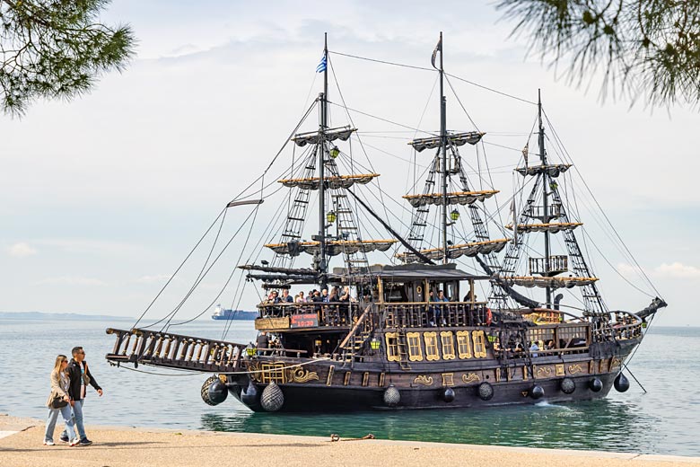 Enjoy a cruise on the Arabella pirate ship