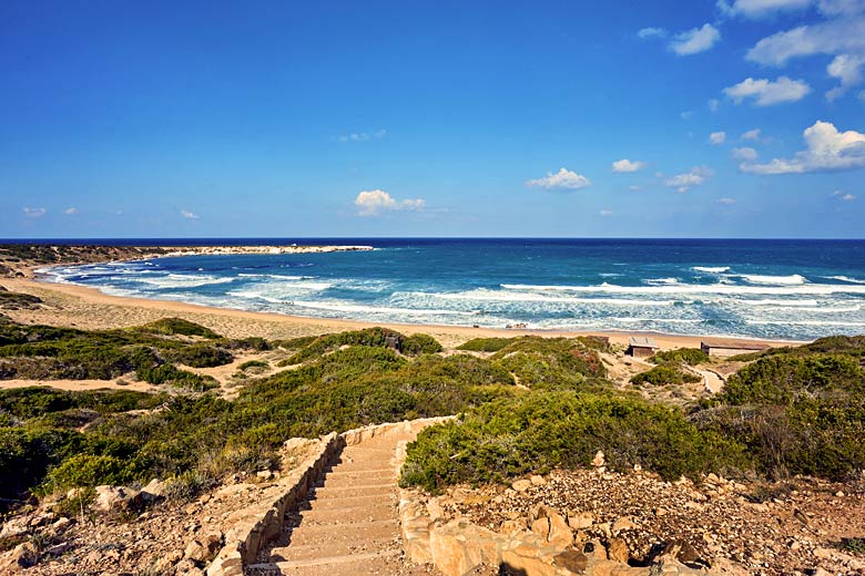 Arriving at Lara Beach in the far west of Cyprus © Saharrr - Adobe Stock Image