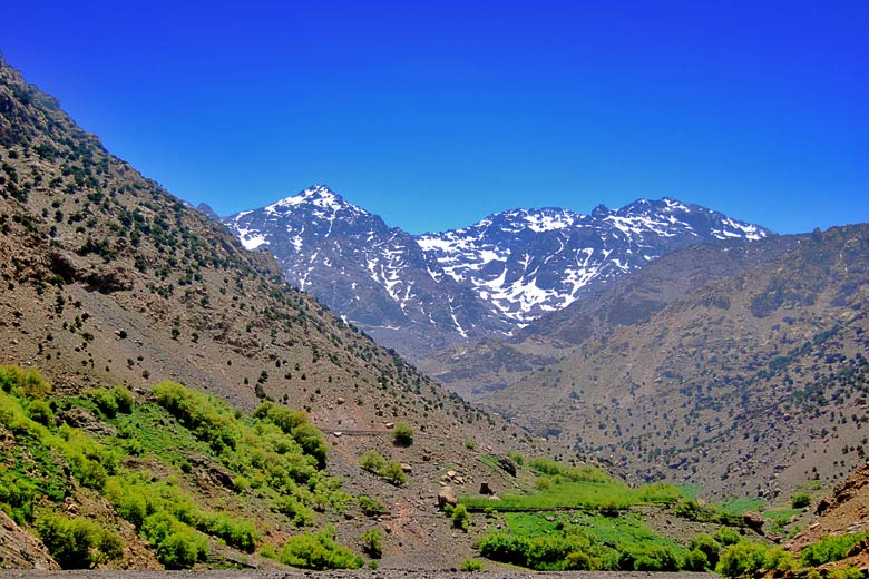 Atlas Mountains in Morocco in April Atlas Mountains in Morocco in April