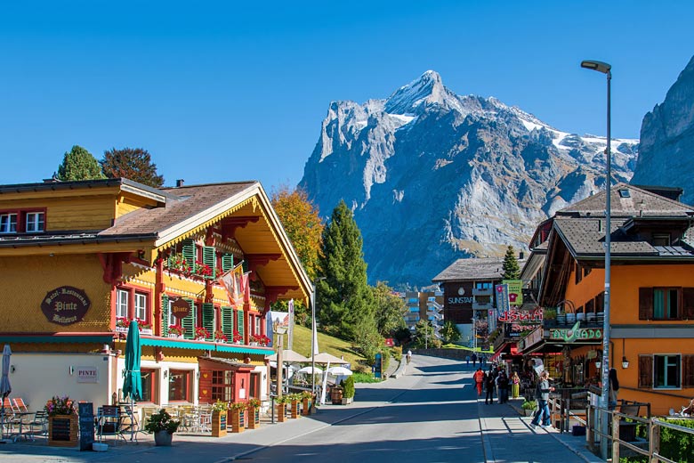 Grindelwald in the Jungfrau Region of Switzerland