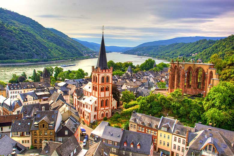 The pretty town of Bacharach, Germany © Jiuguang Wang - Flickr Creative Commons