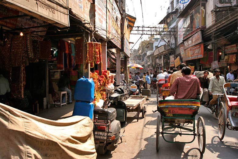 Touring the backstreets of Old Delhi, India © Grant Matthews - Flickr Creative Commons