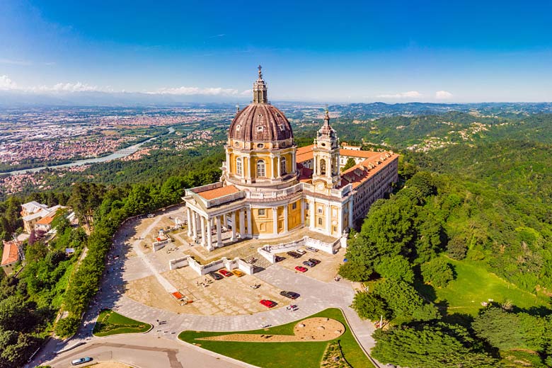Enjoy great views from the Basilica di Superga