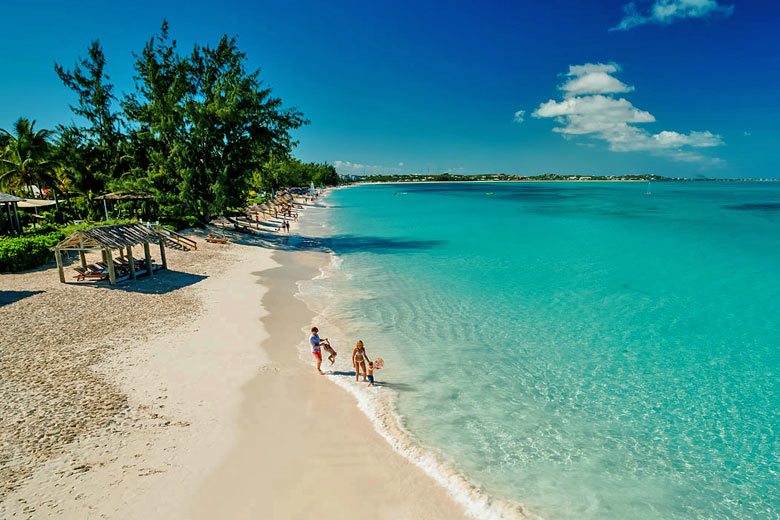 The beach in Turks & Caicos - photo courtesy of Beaches