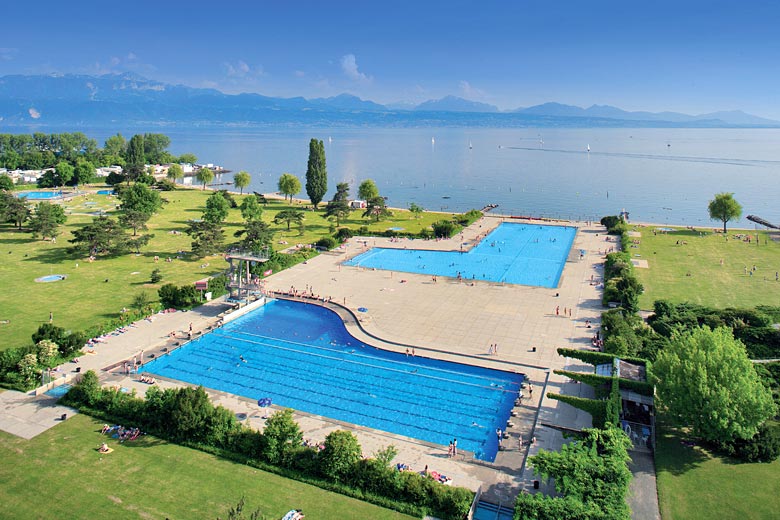 The Bellerive-Plage complex in Lausanne, Switzerland