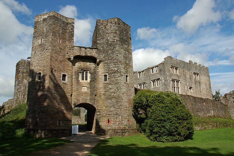 Entering Berry Pomeroy Castle, Totnes