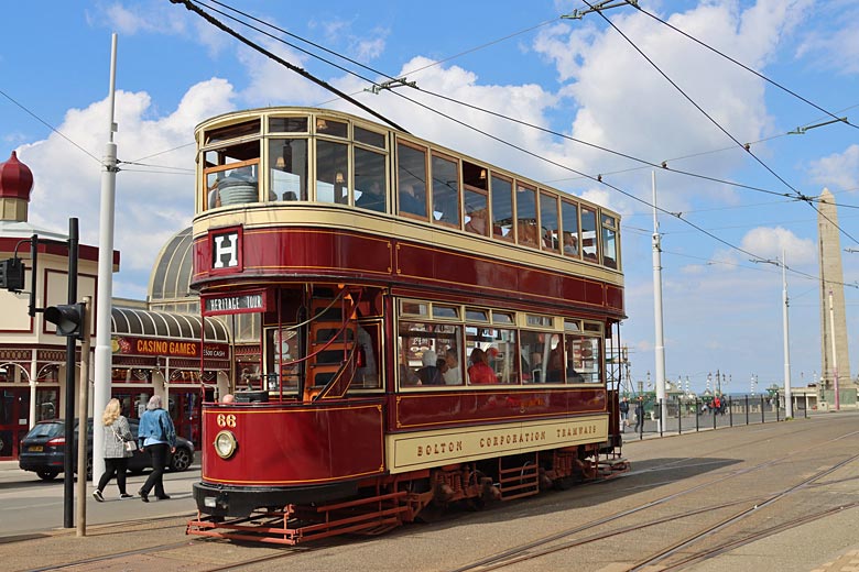 Riding the Prom-front heritage tram