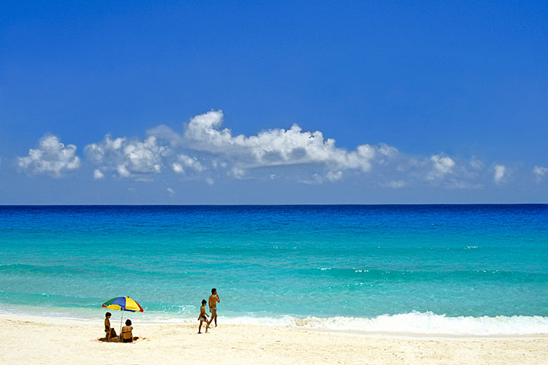 Expect a blue-sky welcome in Cancun, Mexico