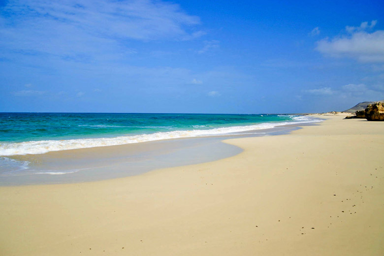 Boa Vista Island beach, Cape Verde - photo courtesy of Cape Verde Tourism