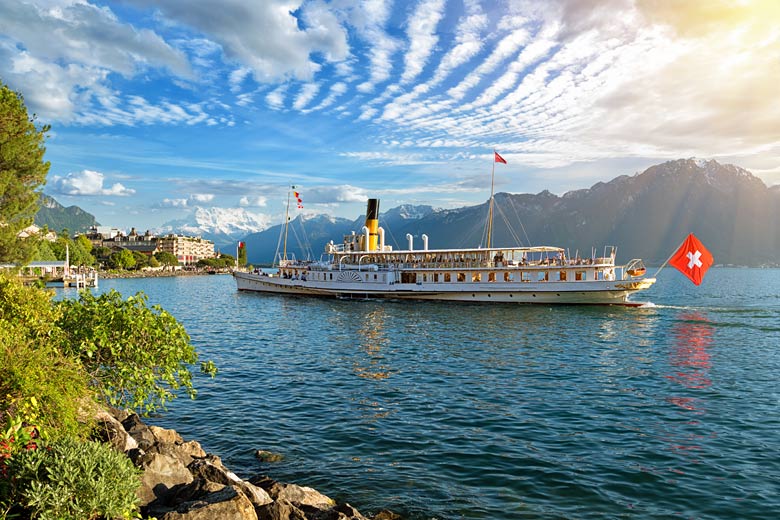 Take a scenic boat trip on Lake Geneva