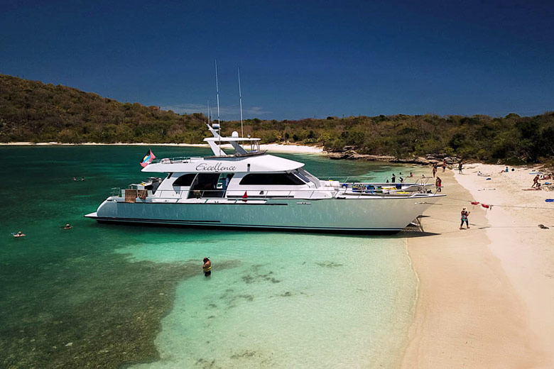 Boat trip to Green Island with Tropical Adventures Antigua - photo courtesy of Tropical Adventures