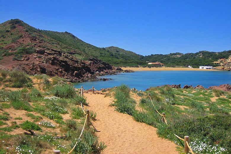 Approaching Cala Pregonda, Menorca