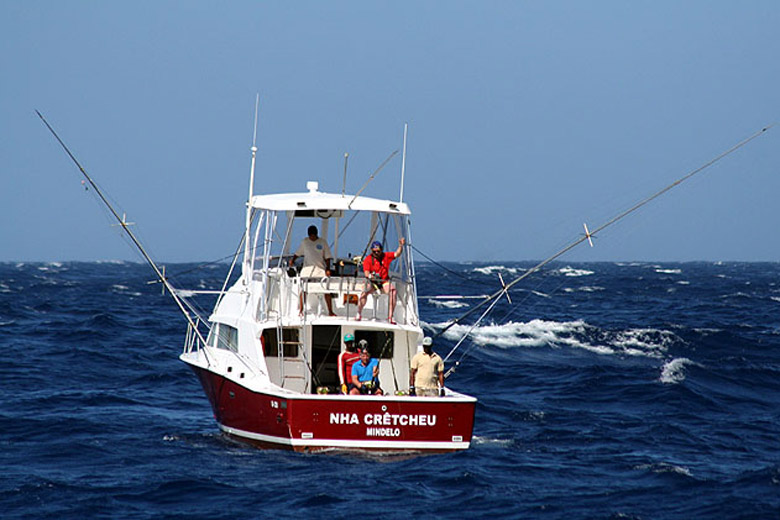 Big game fishing, São Vicente, Cape Verde