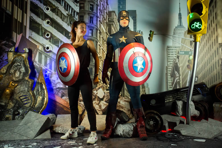 Captain America from the Marvel Universe, Madame Tussauds London © Merlin Entertainments