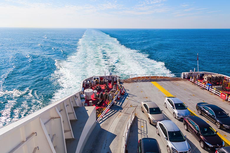 Take your car to France across the Channel by ferry