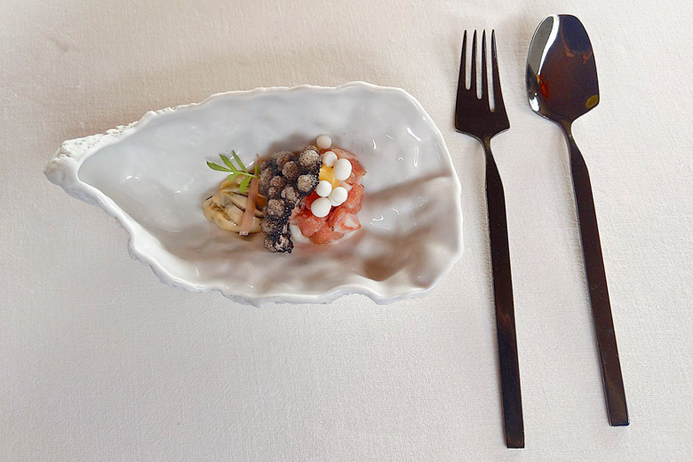 Tasting menu at Casa de Cha da Boa Nova Tasting menu at Casa de Cha da Boa Nova