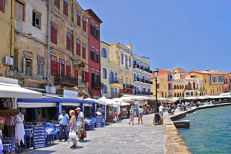The historic harbour of Chania, Crete © Thomas Landgren - Flickr Creative Commons