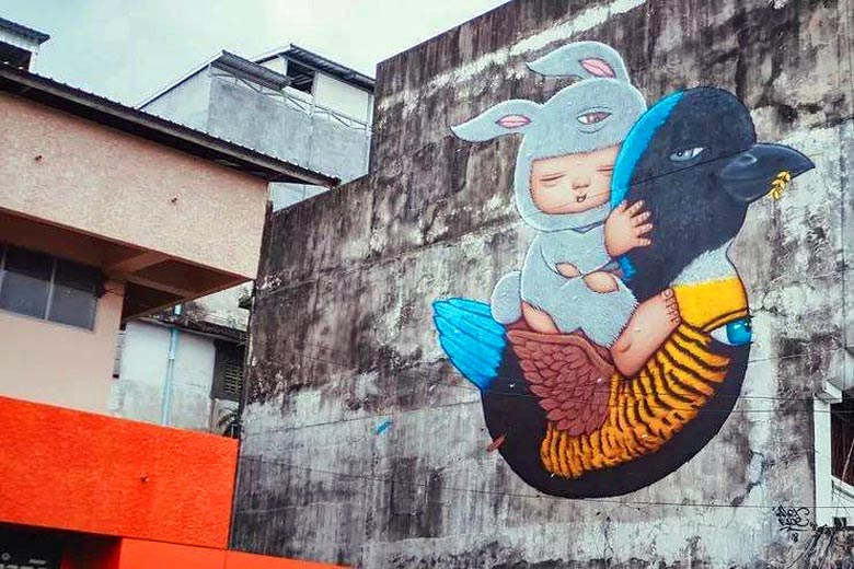 Get stuck into Krabi Town's street art