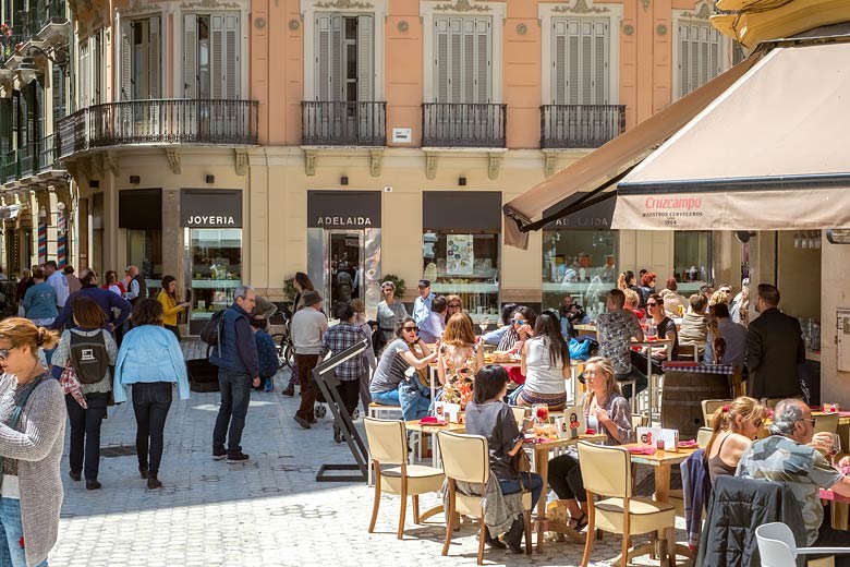 City centre Malaga, Spain