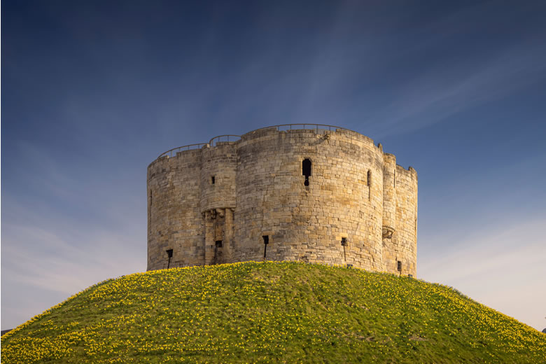Clifford's Tower, York - reopening on 2 April 2022 - © English Heritage