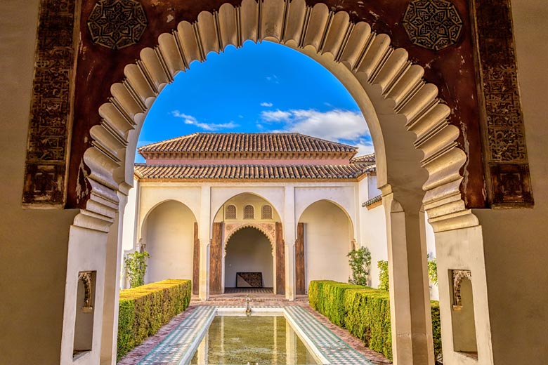 The dazzling courtyard in the Alcazaba © Lux Blue - Adobe Stock Image