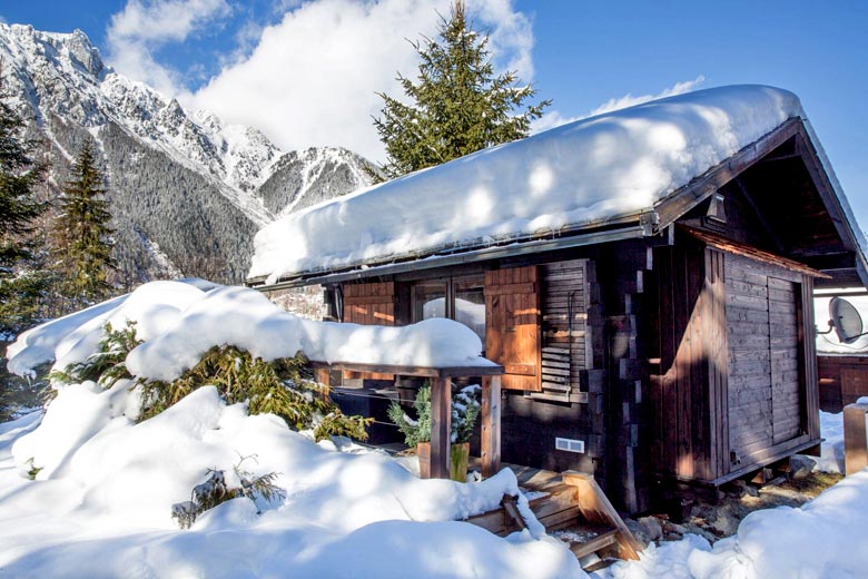 Get cosy in this cabin near Chamonix, France