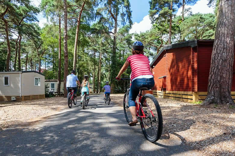 Enjoy activities including cycling at Away Resorts