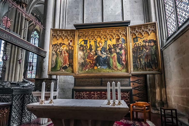 The 15th-century Adoration of the Magi Altarpiece, Cologne Cathedral