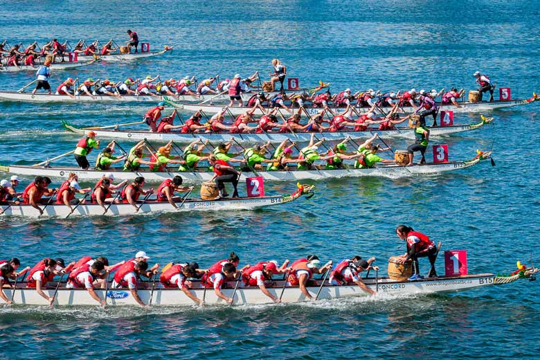 Dragon Boat race © Michelle Lee - Flickr Creative Commons