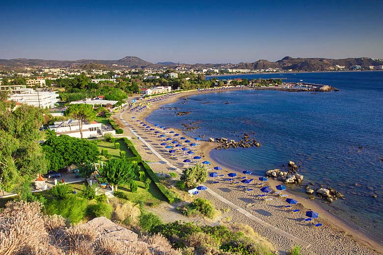 Early morning on Faliraki Beach