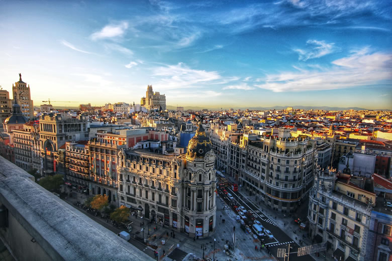 Edificio Metropolis, Gran vía - Madrid, Spain