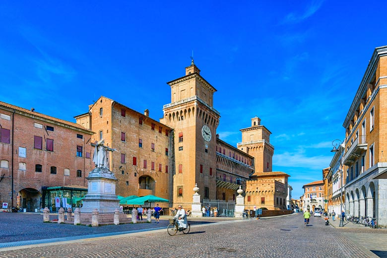 Estense Castle in the centre of Ferrara