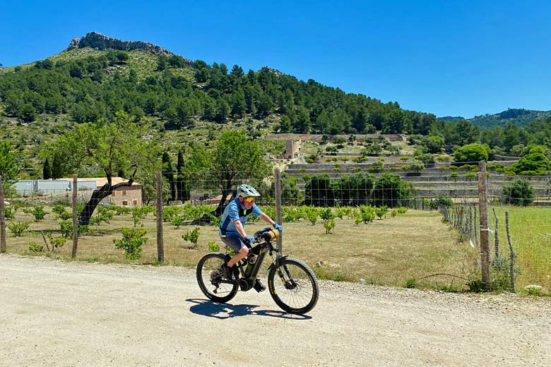Cycling in Finca Galatzo